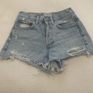 AGOLDE Parker Denim Shorts